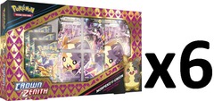 Pokemon Crown Zenith Premium PLAYMAT Collection - Morpeko V-UNION CASE (6 Boxes)